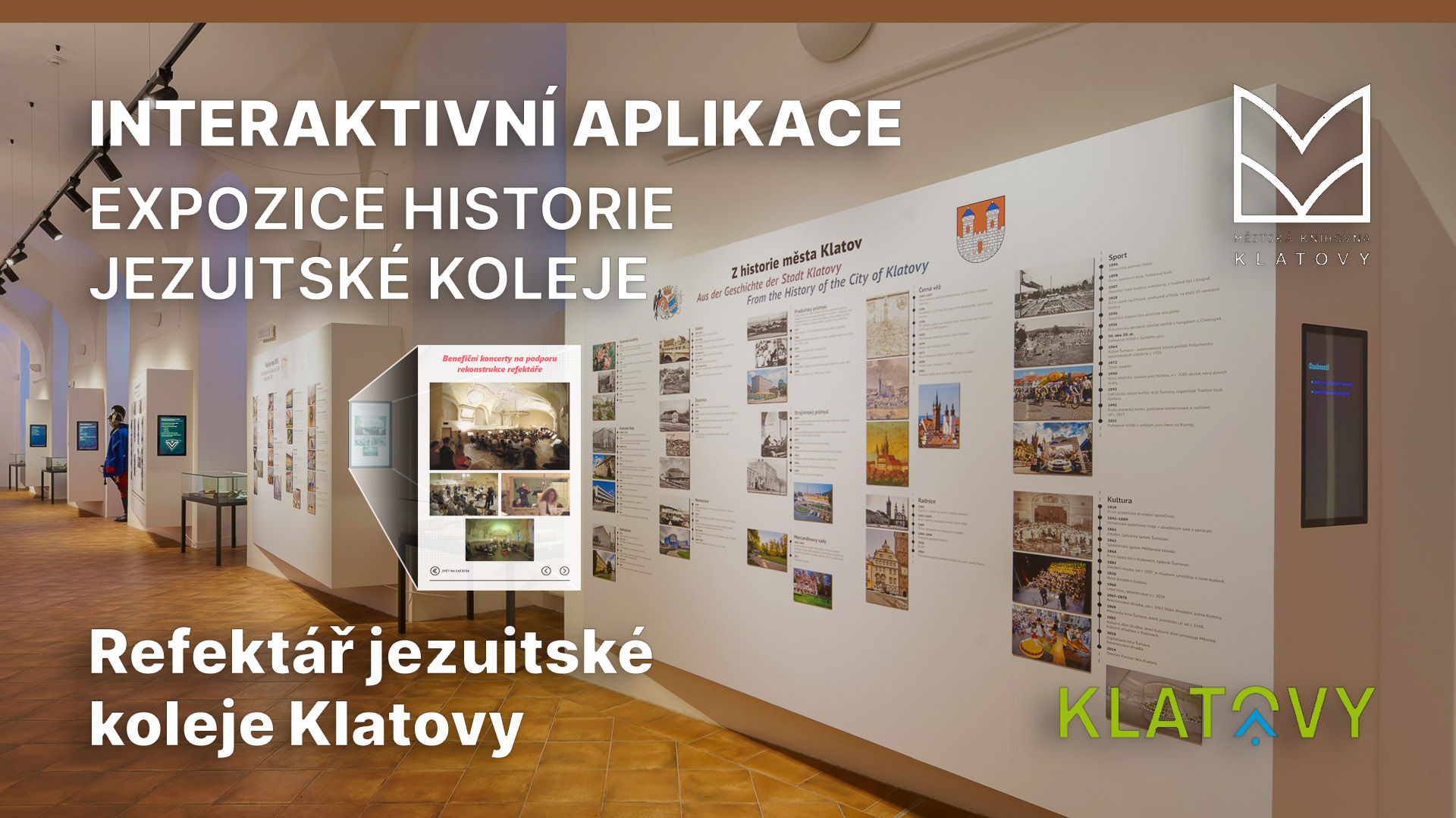 Náhledový obrázek projektu Refektář jezuitské koleje – Interaktivní aplikace