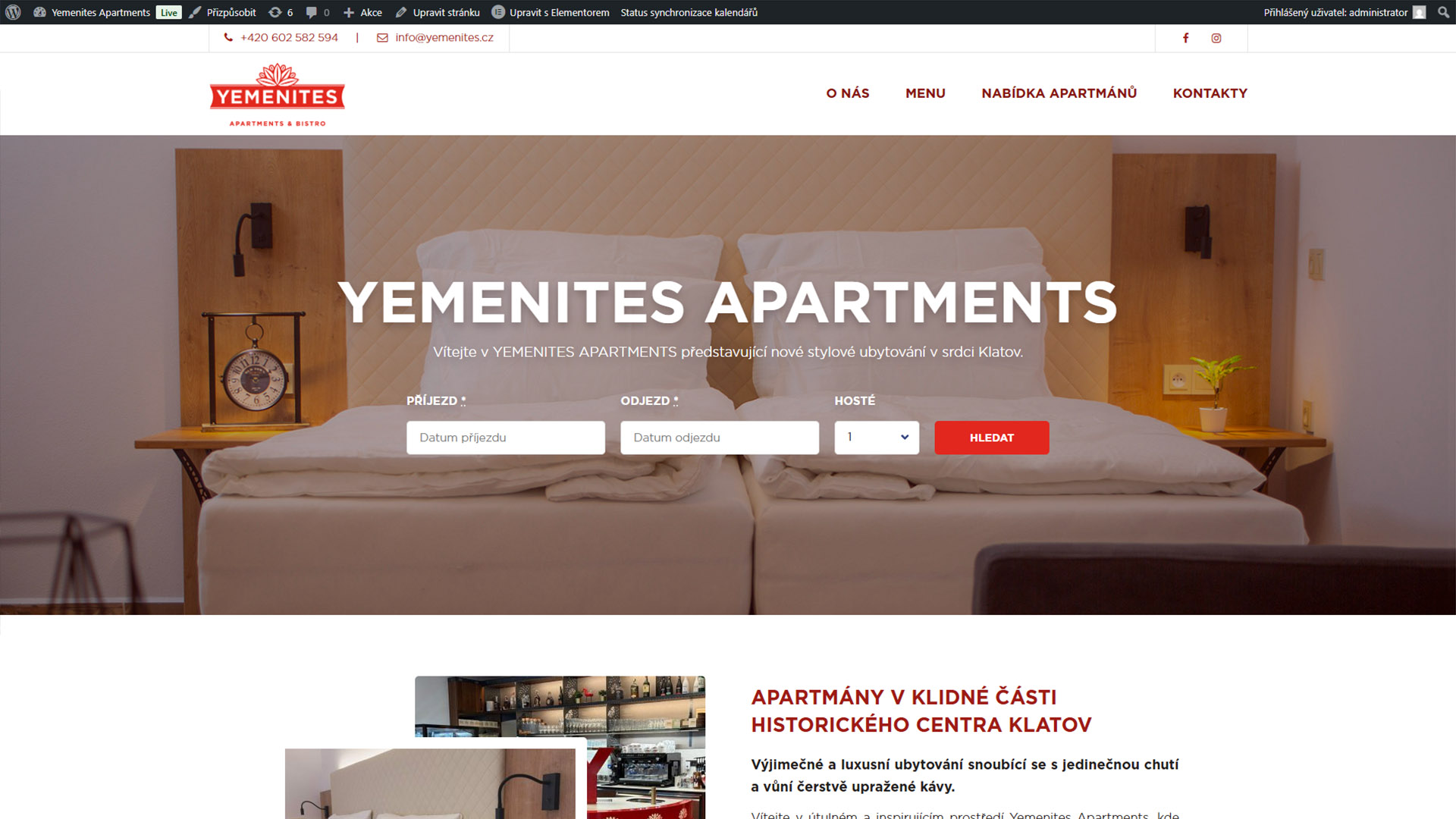 Náhledový obrázek projektu Yemenites Apartments